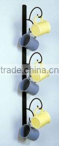 Metal wire coffee mug holder