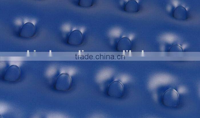 inflatable flocked pvc air mattress bed MAT00010