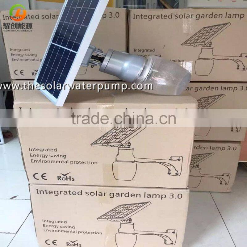Apple shade solar power Led street light with factory price