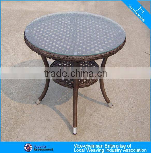 Fashionable Long-lasting cafe table chair set garden table and chairs