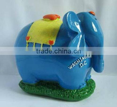 Resin animal money box