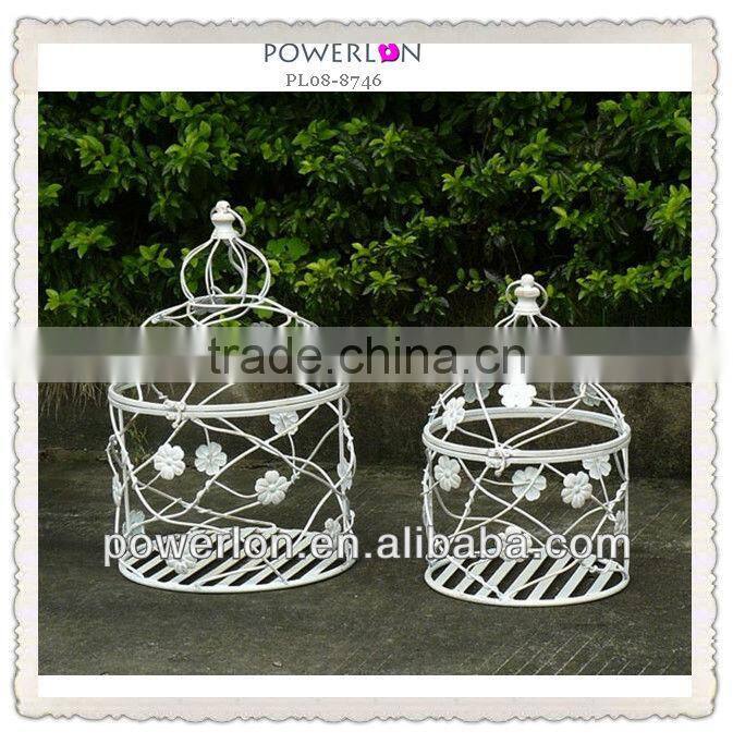 metal bird cage iron country home decor