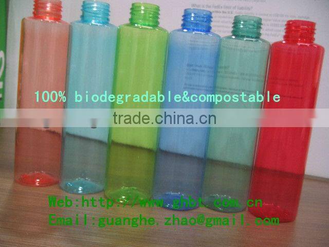 150ml non-toxic non-pollution biodegradable PLA corn plastic bottles for cosmetics