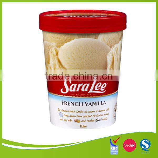 Wholesale China Market disposable icecream tubs