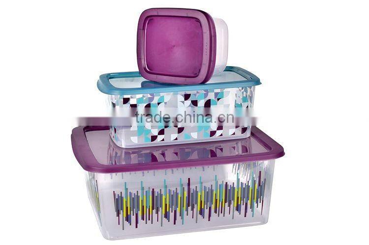 Custom Order Plastic Stocked Storage Box, High Quality Storage Container