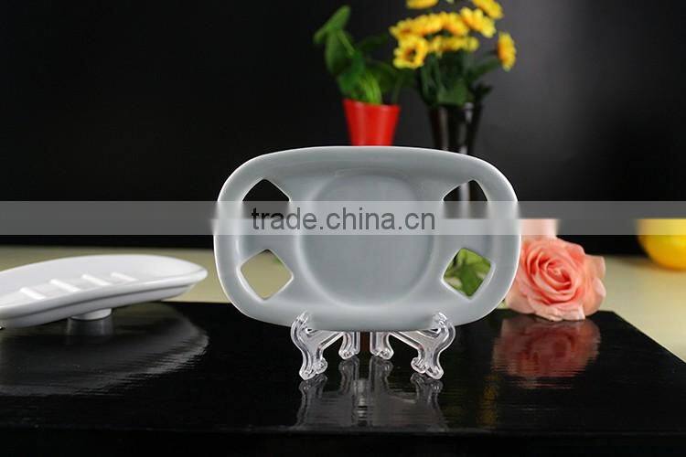 2017 trending products fashion bath accessories ceramic soap dish