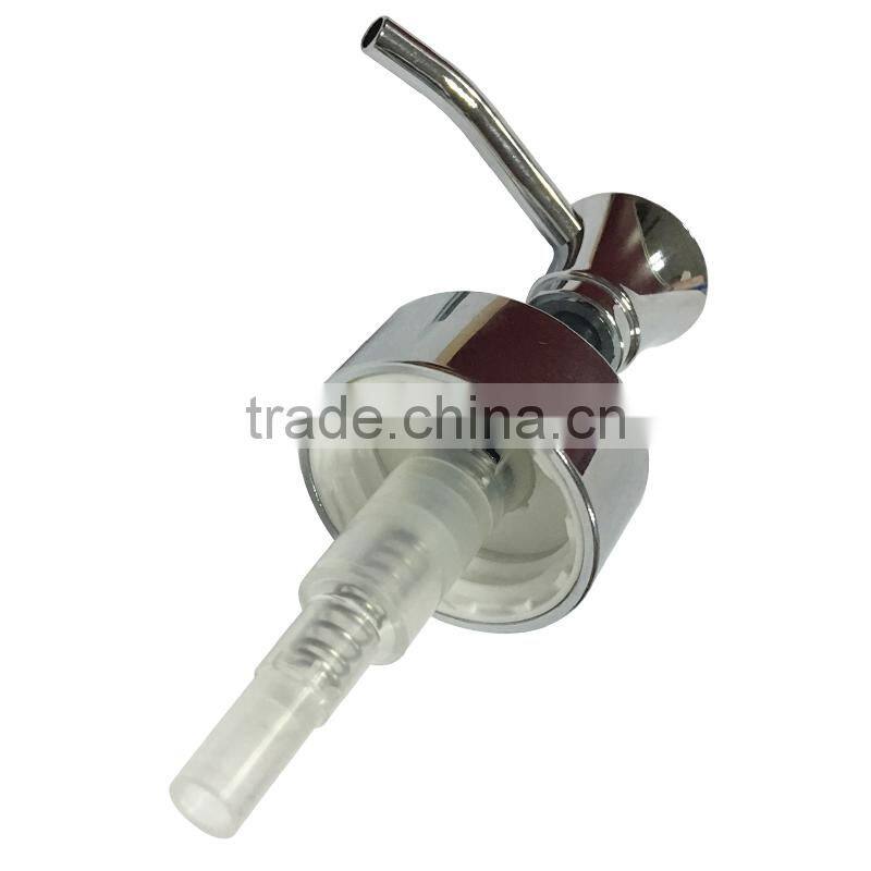 Shiny ABS chrome finish lotion pump