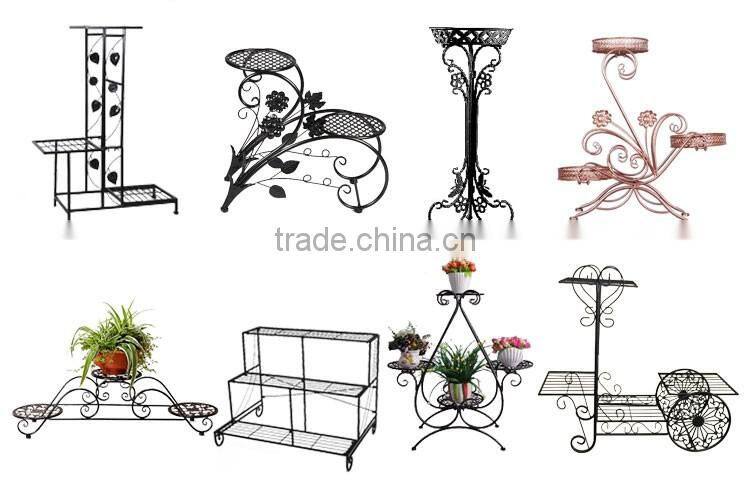 European style wrought iron balcony designs hanging flower basket