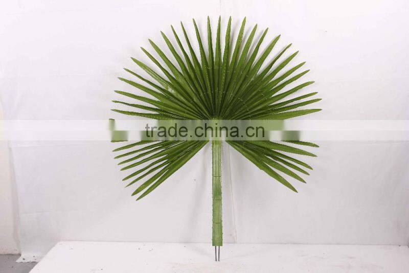 Wholesale artificial date palm leaves,factory price fake palm foliage