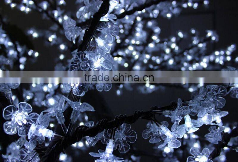 Pink fake light up cherry blossom tree for wedding decor