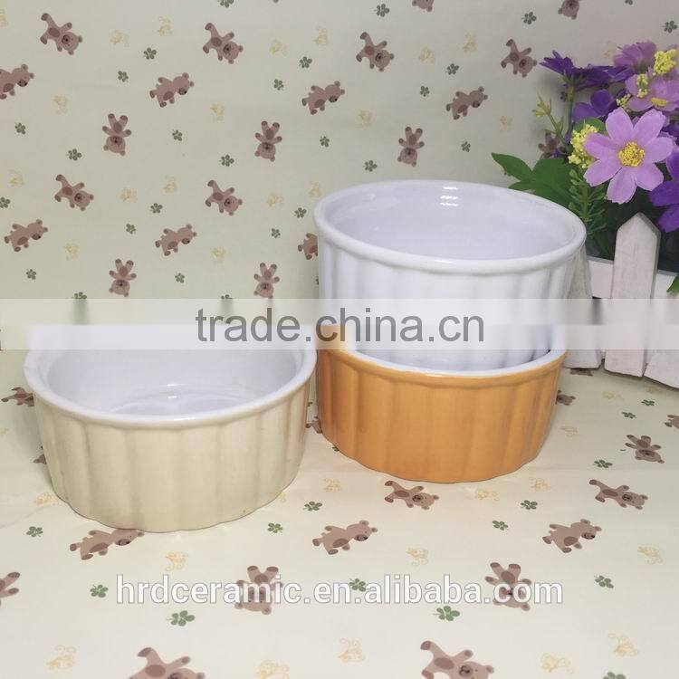 China manufacturer stocked stoneware ice cream bowl,ceramic ice cream cup