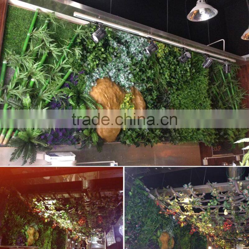 Landscape Green Plant Wall Design and Making For Hotel and Resturant Decor