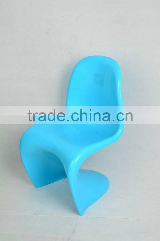 2014 hot design Z shape unique style plastic kids chair