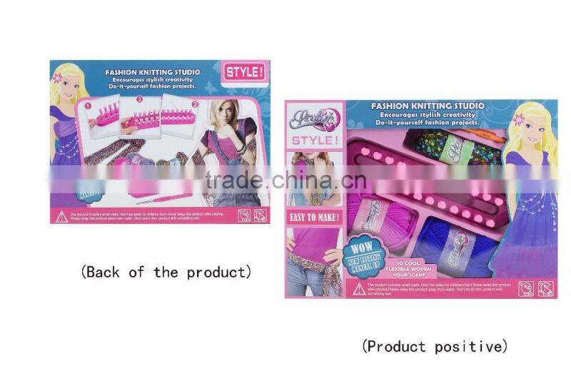 Educational toy hair beader diy bead toy set