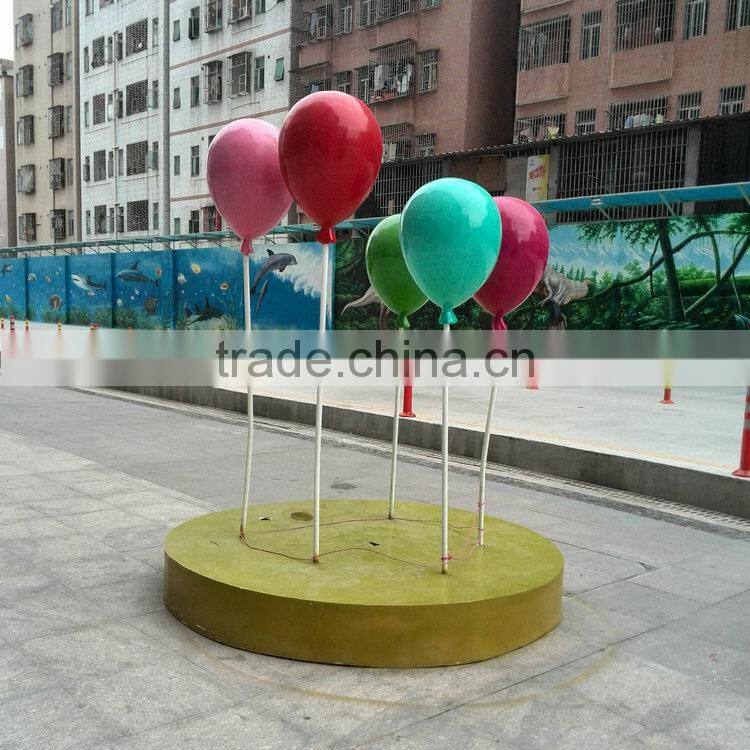 Fiberglass balloon mall decoration
