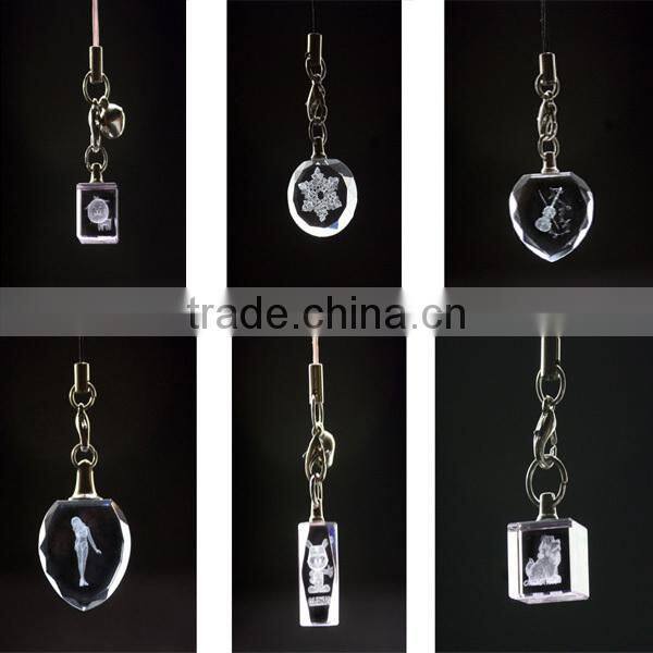 Christmas Cheap Religious Keychain Crystal