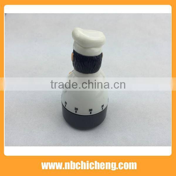 Chef shape kitchen timer