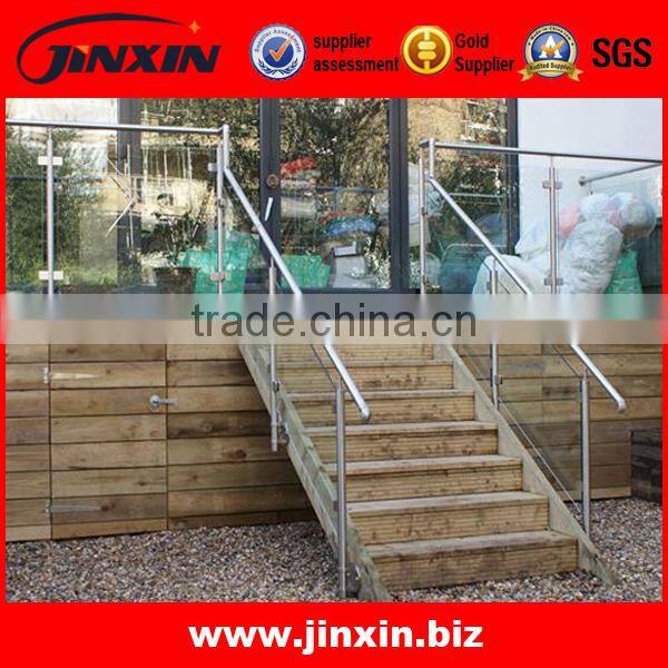 Stainless Steel Heavy Duty Balustrade for OutDoor Stair Handrail Construction