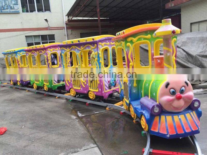2015 amusement park supplies best-selling kids electric amusement train rides