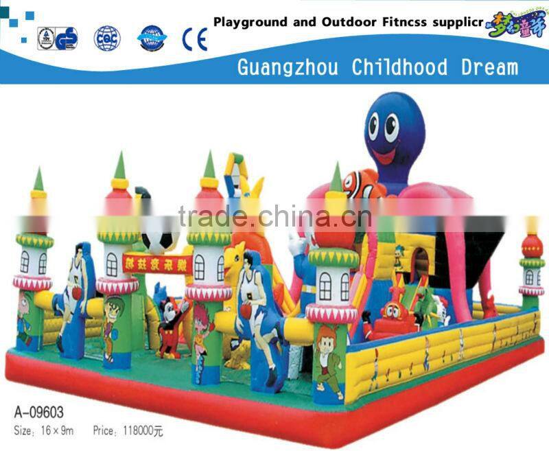 (CH-22176) INFLATABLE JUMPING , INDOOR AND OUTDOOR INFLATABLE JUMPING BED
