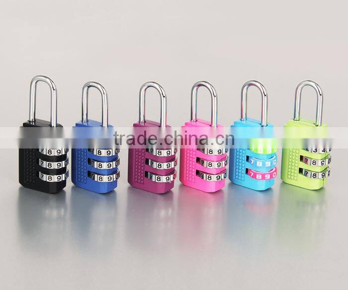 High quality nice color 4 digit combination decorative padlock