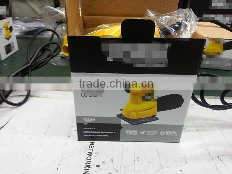 YELLOW FINISHING SANDER CHINA