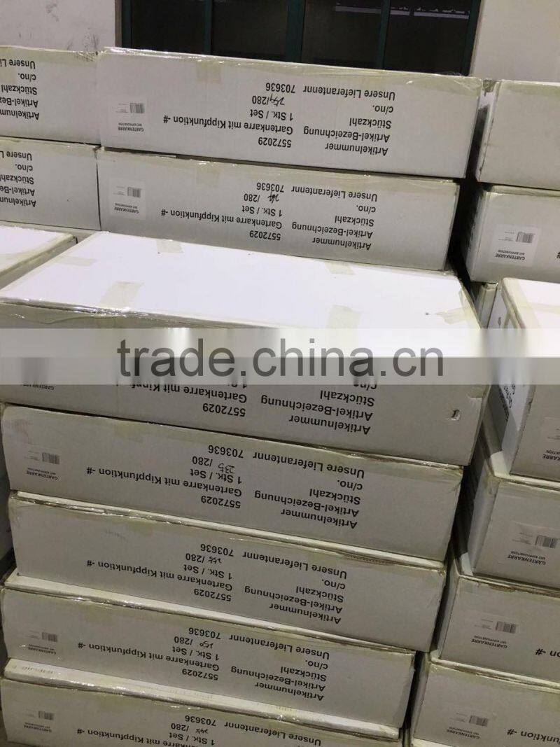 150kg platform hand truck ,plastic warehouse dolly cart