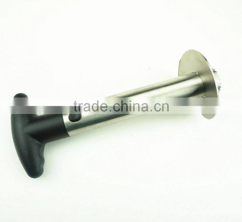 42061 Easy Cooking Tool Stainless Steel Pineapple Peeler Corer Slicer With Colorful Handles