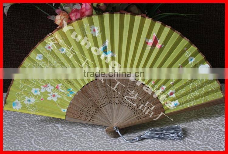 Personalized handcrafts folding fan for ladies