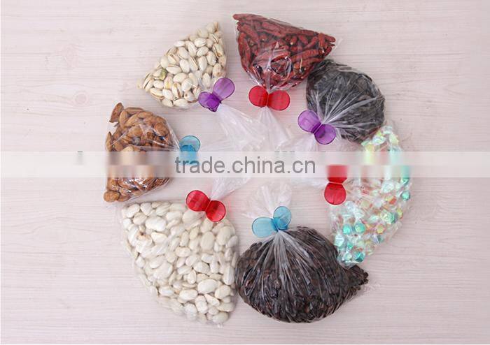 Cheap PP Food bag seal clips plastic bag seal clips