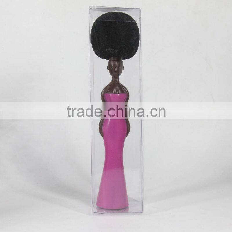 human shape handle brush
