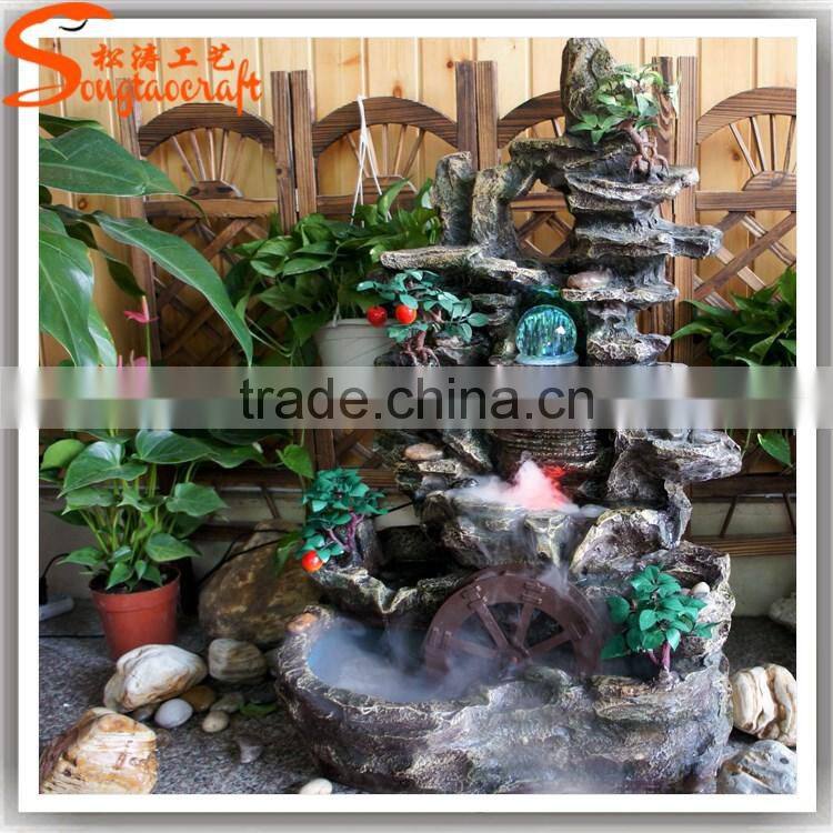 Hot sale Artificial Fountain indoor artificial waterfall fountain customized artificial fountain for sale