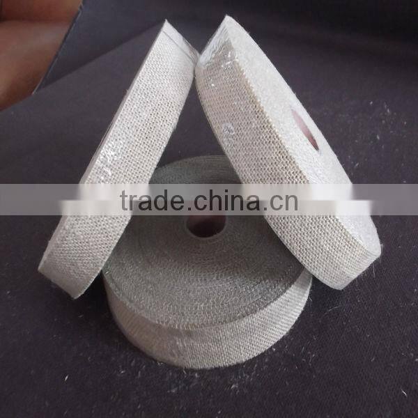 jute stripe nature color 3cm wide 100meter long