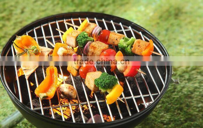 50pcs Bamboo Sticks Food Grade Custom Design BBQ Bamboo Sticks
