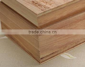 New gift suit/packing tea set includes wooden box and ceramic cups/pots for wholesale