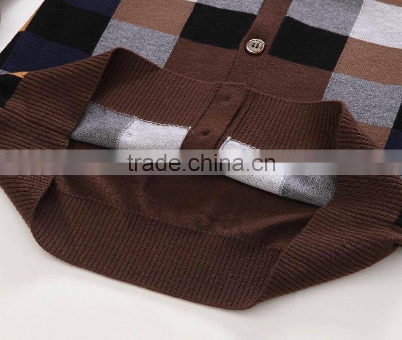 Fashion winter/fall warn men v neck cardigan/sweater
