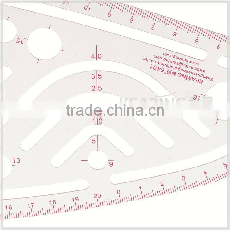 Kearing metric vary form curves with different holes for sew design uppor arm curve ruler # 6401