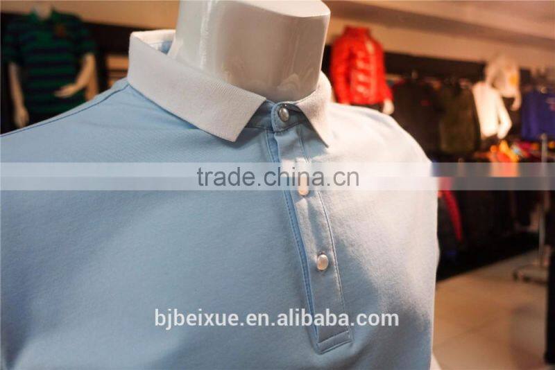 New design fashion pattern man polo custom service polo tshirt
