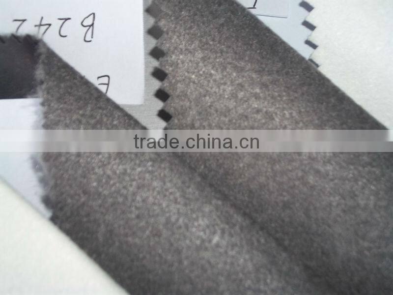 PU space leather, pu leather with nonwoven backing for sporting shoes, leatherette goods