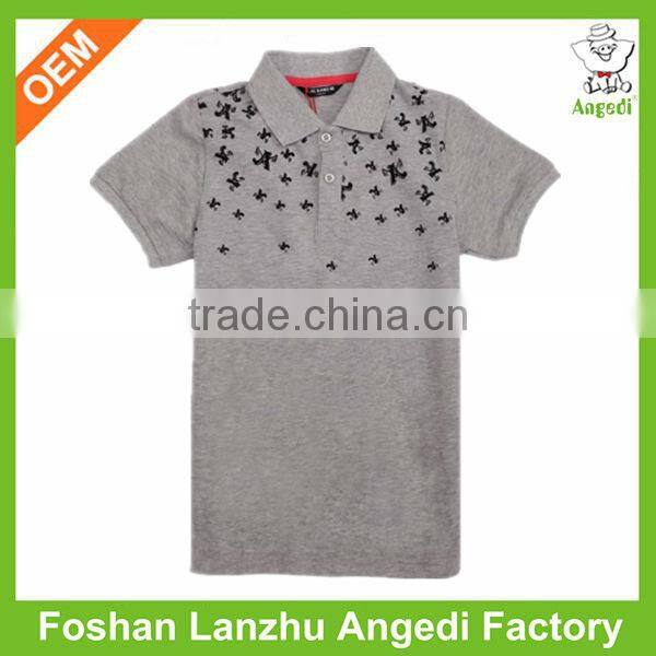 Fashion design cotton polyester polo shirt red
