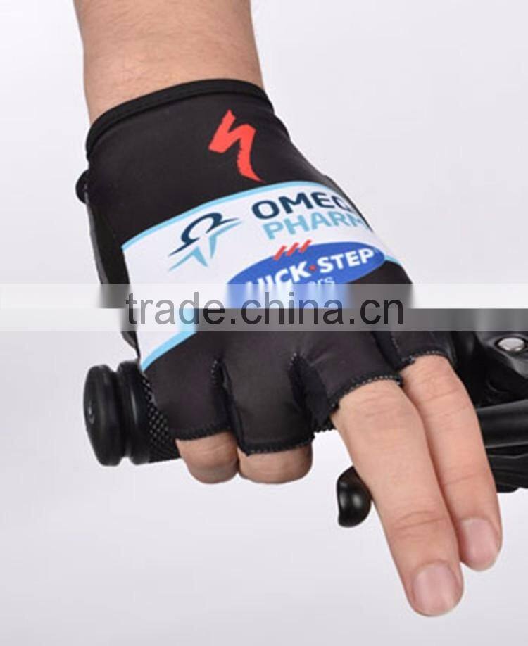 Wholesale Leisure travel Bicycles fingerless gym cycling gloves custom