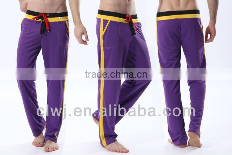 Breathable mens mesh track pants