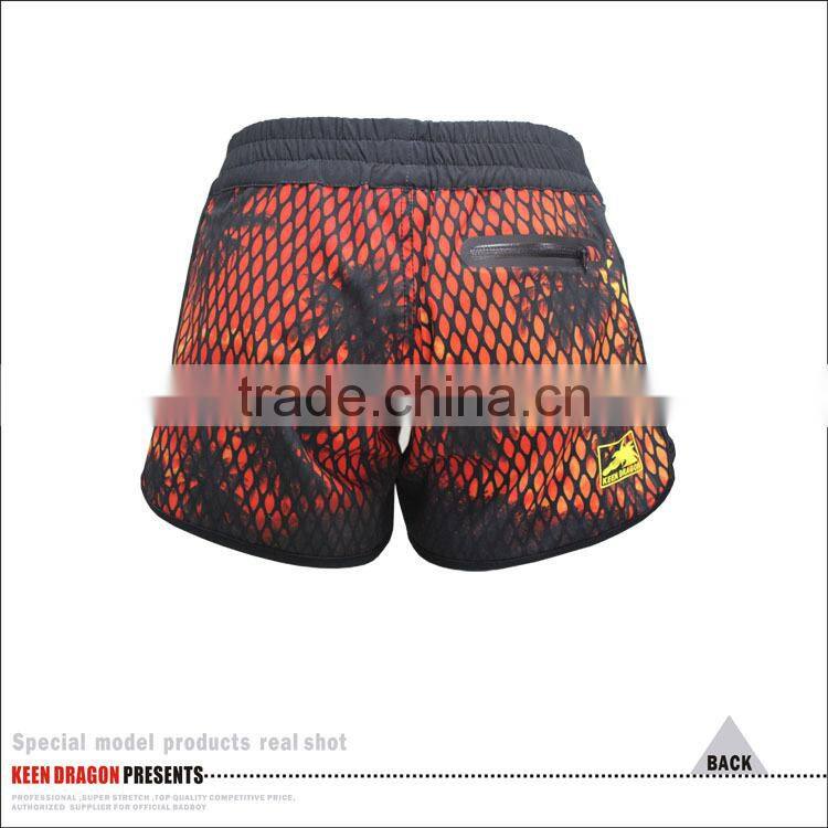 Sexy Ladies Activewear Sublimation Printing Girl running Shorts