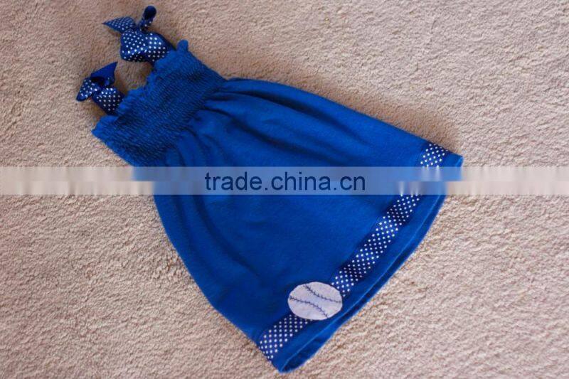 2016 New Fashion Sleeveless Style Baby Girls Summer Dress 100% Cotton Interlock Cute Baby Clothes