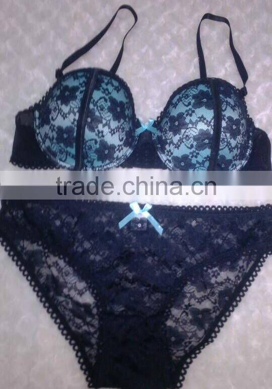 sexy women transparents black lace panty 755# 2015 new stylish