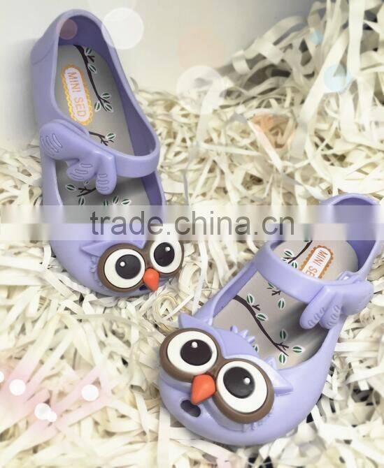 cute owl design, mini melissa shoes, mini melissa owl shoes