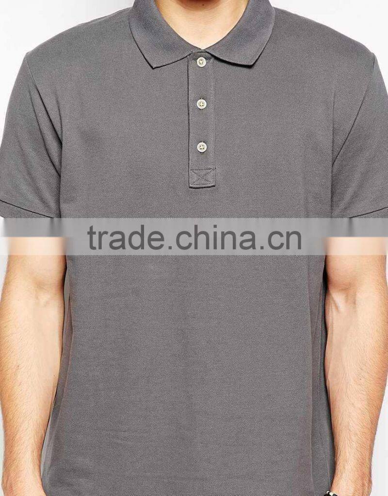 promotional blank sport breathable cotton pique polo shirt