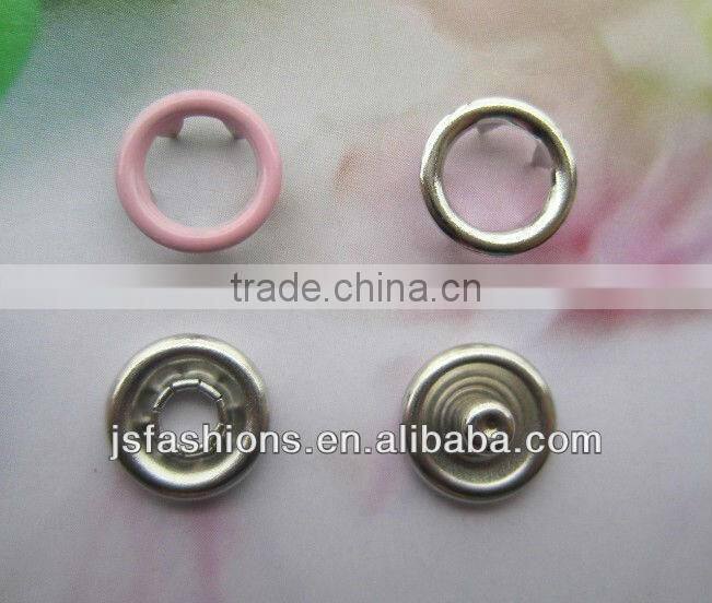 high quality PaPa baby clothing brass 4 part ring prong snap fastener