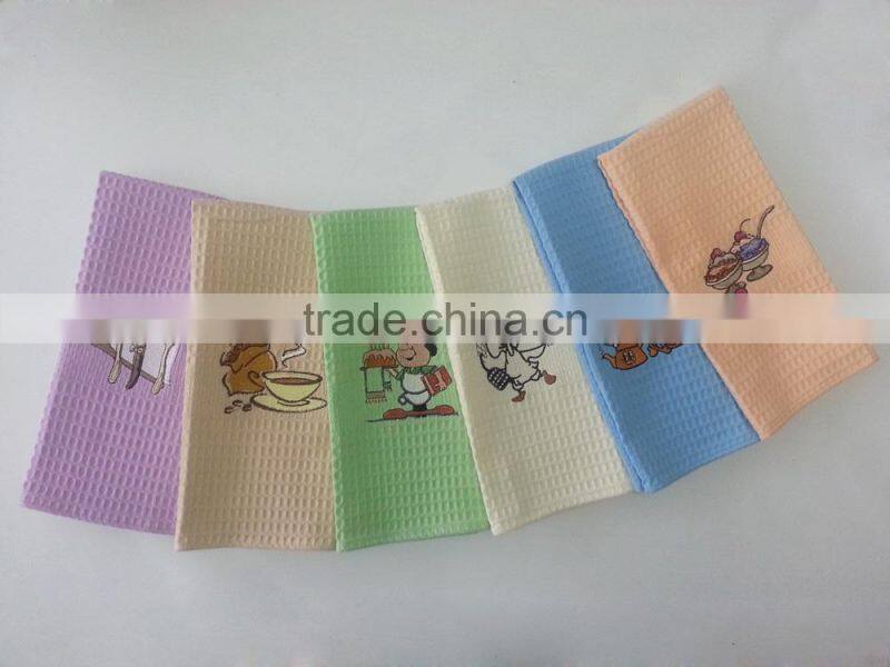 100% Cotton High Quality Health Print Kitchen Towel And Tea Towel