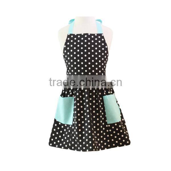 Fancy Bib Type and cotton Material fancy kitchen adult apron kitchen apron women Apron